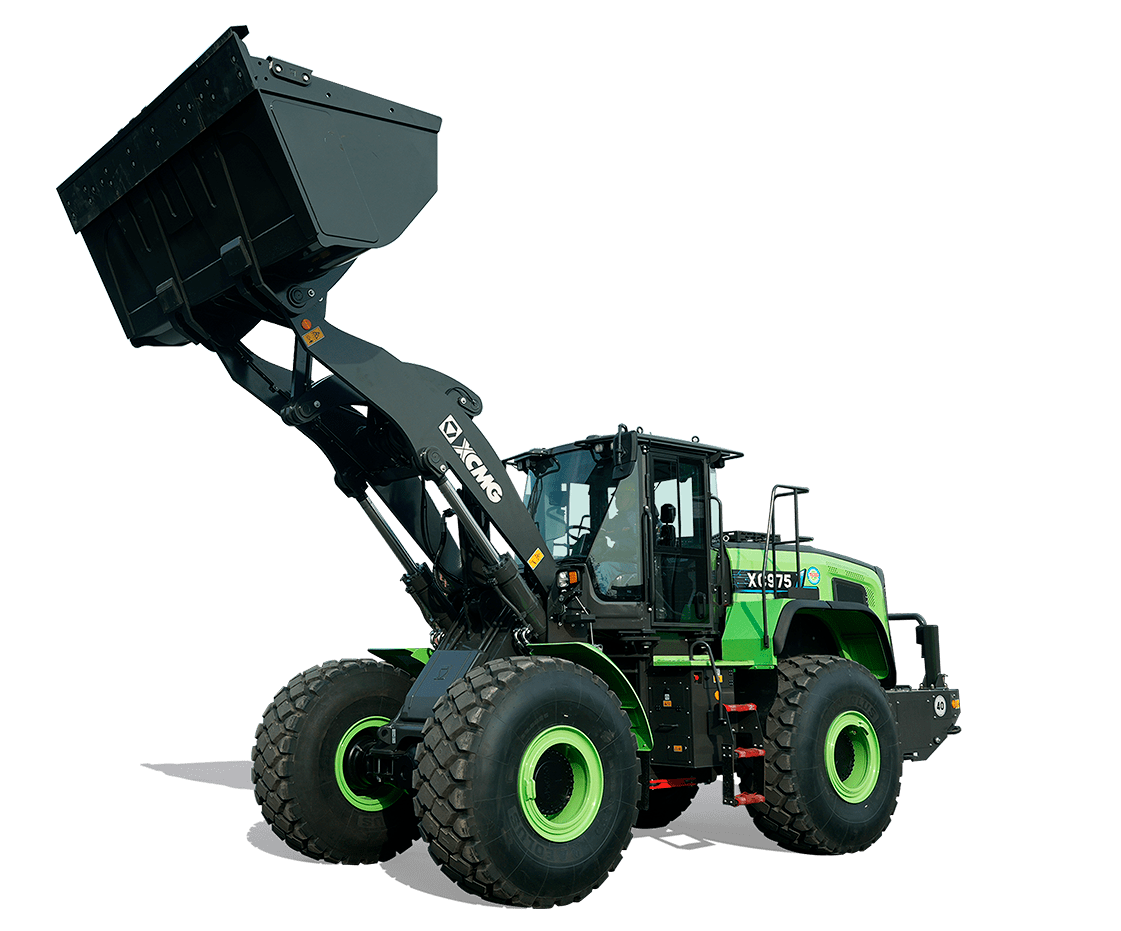 XCMG elektrisk hjullæsser under service